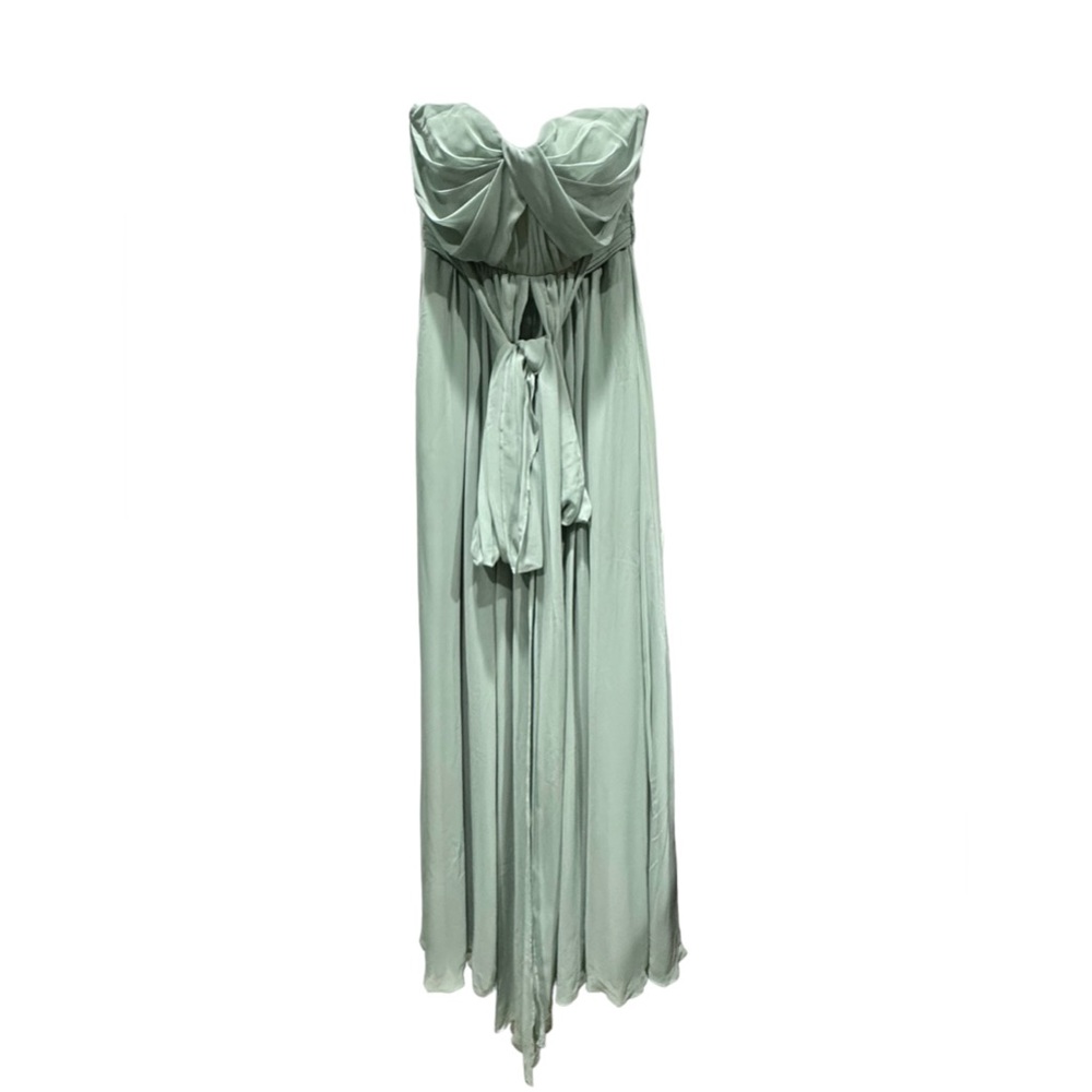 Birdy Grey GRACE CONVERTIBLE DRESS CHIFFON SAGE XS NWT NEW Bridesmaid No Slit - Picture 5 of 6